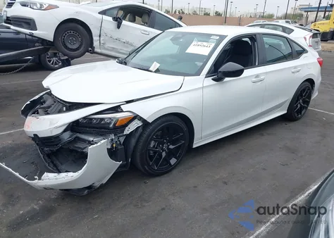 2024 Honda Civic Sport z USA, uszkodzony, nr VIN 2HGFE2F55RH576333